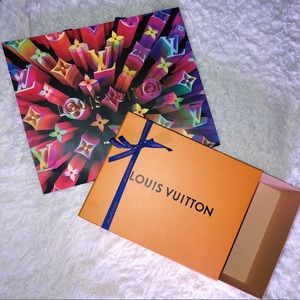 Louis Vuitton Box and Shopping Bag Set